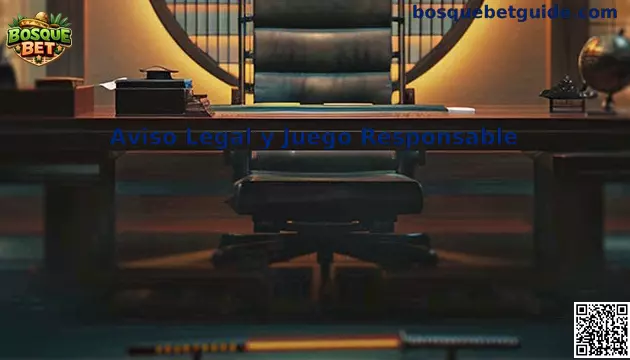 Aviso legal y juego responsable Bosque Bet México