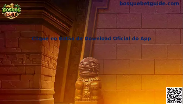 Botón de descarga oficial del app Bosque Bet