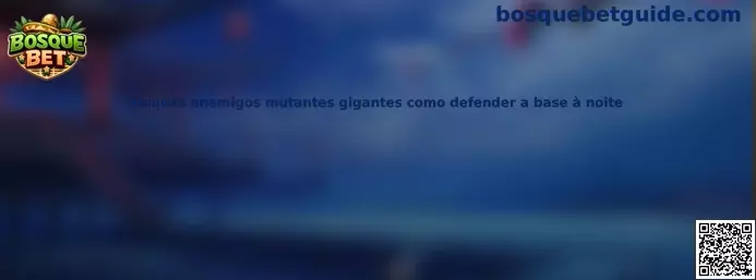 Defensa de base contra enemigos mutantes gigantes