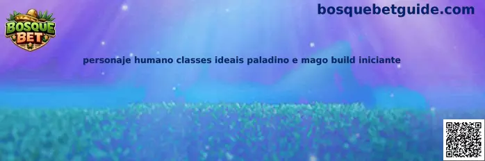 Personaje humano de World of Warcraft con clases paladino y mago